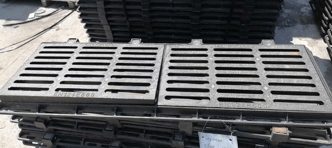 武山球墨铸铁连体双篦展示